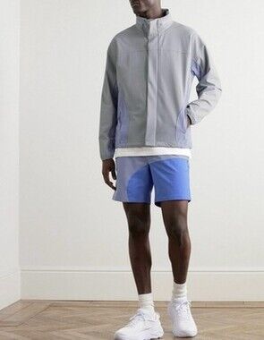 Outdoor Voices Rec Trek Jacket Zip Up Hood Mens Large Wind Rain Repellant